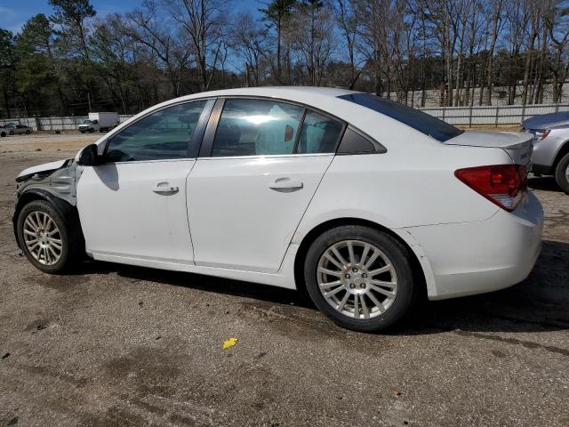 1G1PJ5SB6E7296575 - 2014 CHEVROLET CRUZE ECO WHITE photo 2