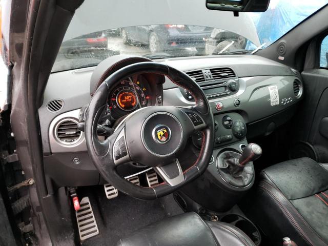 3C3CFFFH2DT525148 - 2013 FIAT 500 ABARTH GRAY photo 8