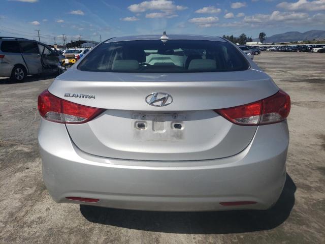 KMHDH4AE6CU346848 - 2012 HYUNDAI ELANTRA GLS GRAY photo 6