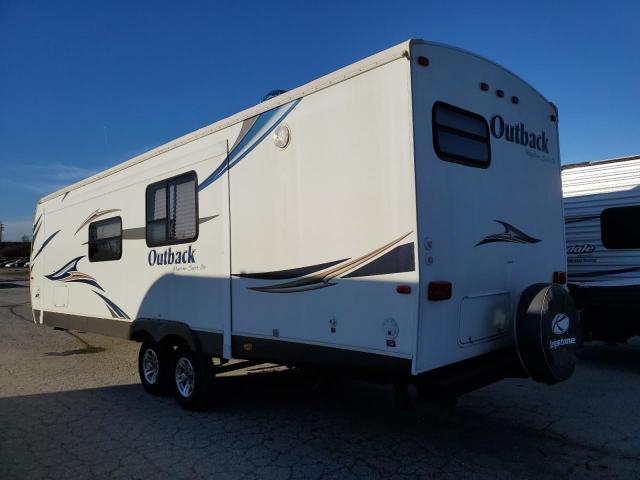 4YDT30027DB450614 - 2013 KEYSTONE OUTBACK WHITE photo 3