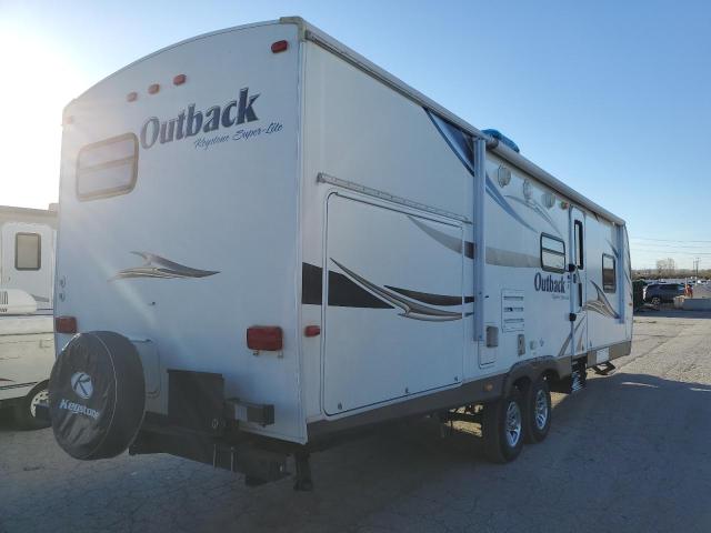 4YDT30027DB450614 - 2013 KEYSTONE OUTBACK WHITE photo 4