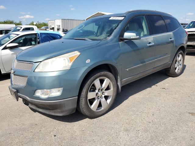 1GNEV33D59S127164 - 2009 CHEVROLET TRAVERSE LTZ GREEN photo 1