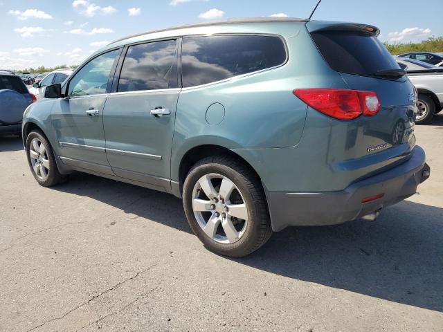 1GNEV33D59S127164 - 2009 CHEVROLET TRAVERSE LTZ GREEN photo 2