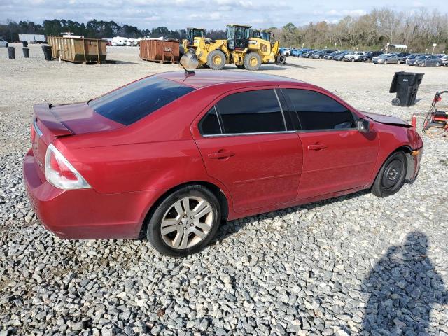 3FAHP08128R264981 - 2008 FORD FUSION SEL RED photo 3