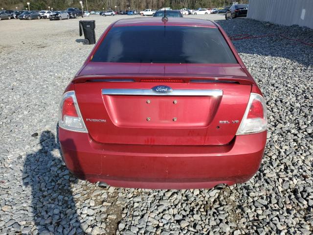 3FAHP08128R264981 - 2008 FORD FUSION SEL RED photo 6
