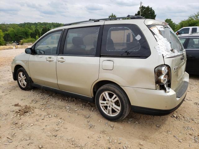 JM3LW28A050536613 - 2005 MAZDA MPV WAGON GOLD photo 2