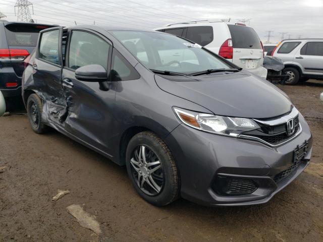 3HGGK5H42LM723350 - 2020 HONDA FIT LX GRAY photo 4