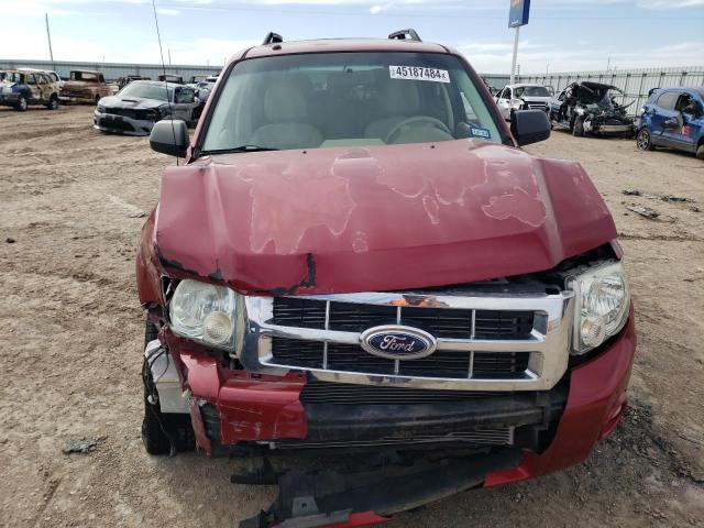 1FMCU03158KE21049 - 2008 FORD ESCAPE XLT RED photo 5