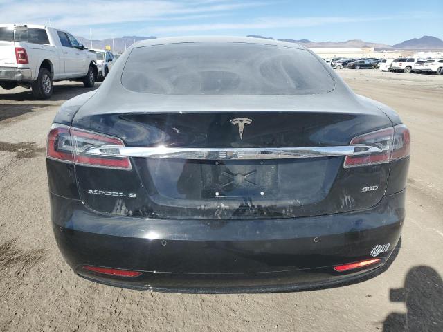 5YJSA1E29HF186947 - 2017 TESLA MODEL S BLACK photo 6