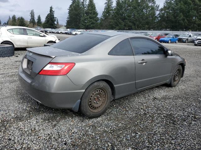 2HGFG12696H519258 - 2006 HONDA CIVIC LX GRAY photo 3