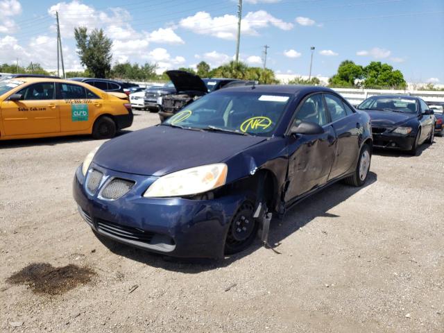 1G2ZF57B984175009 - 2008 PONTIAC G6 VALUE LEADER BLUE photo 2