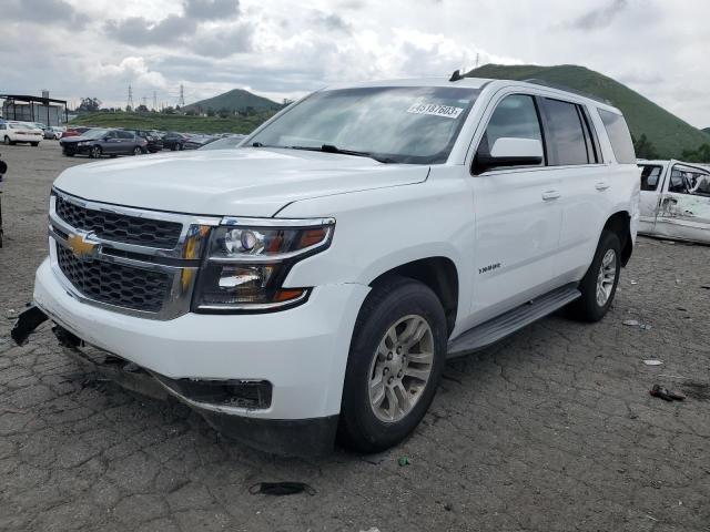 1GNSCAKCXFR107873 - 2015 CHEVROLET TAHOE C1500  LS WHITE photo 1