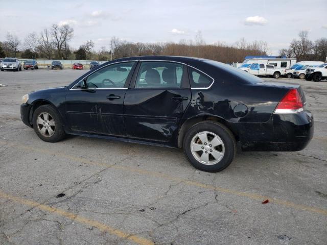 2G1WG5EK3B1207625 - 2011 CHEVROLET IMPALA LT BLACK photo 2