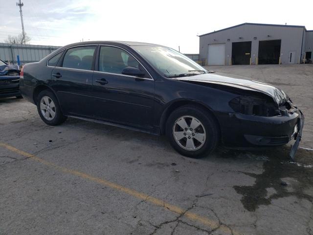 2G1WG5EK3B1207625 - 2011 CHEVROLET IMPALA LT BLACK photo 4