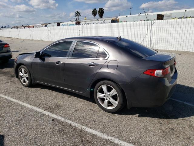 JH4CU26649C026555 - 2009 ACURA TSX CHARCOAL photo 2