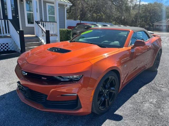 1G1FH3D71N0120482 - 2022 CHEVROLET CAMARO SS ORANGE photo 2