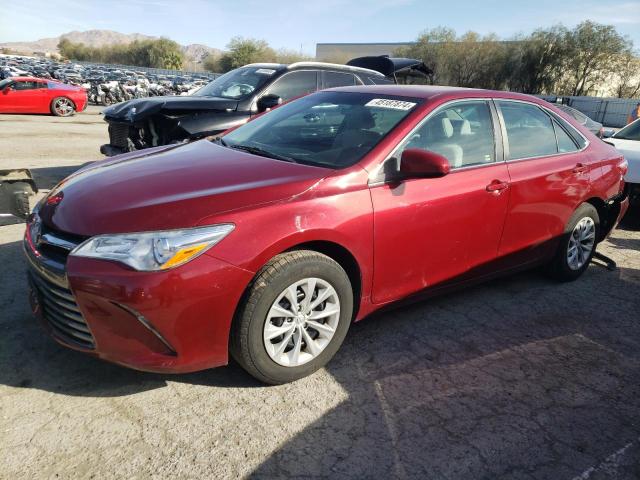 4T1BF1FK2HU699749 - 2017 TOYOTA CAMRY LE RED photo 1