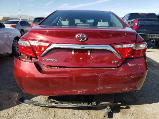 4T1BF1FK2HU699749 - 2017 TOYOTA CAMRY LE RED photo 6