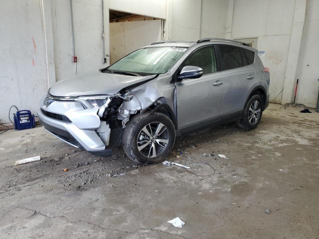 JTMRFREV4JD252245 - 2018 TOYOTA RAV4 ADVENTURE SILVER photo 1