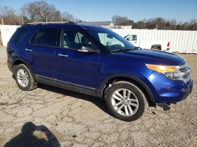 1FM5K8D84EGA11737 - 2014 FORD EXPLORER XLT BLUE photo 4