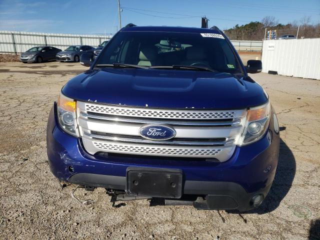 1FM5K8D84EGA11737 - 2014 FORD EXPLORER XLT BLUE photo 5