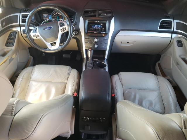 1FM5K8D84EGA11737 - 2014 FORD EXPLORER XLT BLUE photo 8