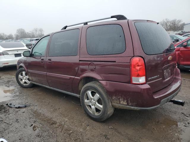 1GNDV33158D173324 - 2008 CHEVROLET UPLANDER LT BURGUNDY photo 2