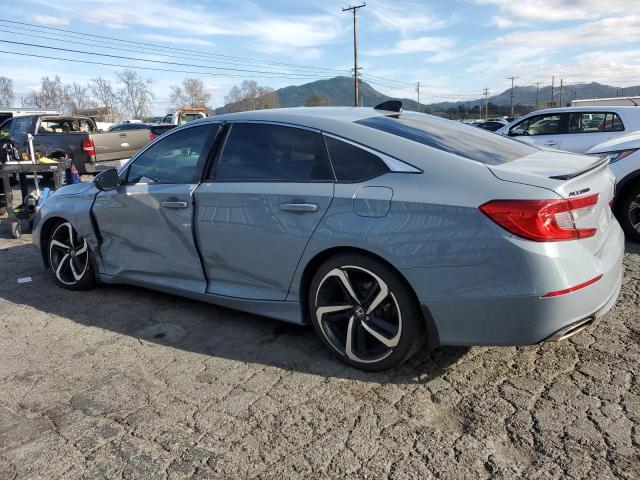 1HGCV2F38MA005511 - 2021 HONDA ACCORD SPORT GRAY photo 2