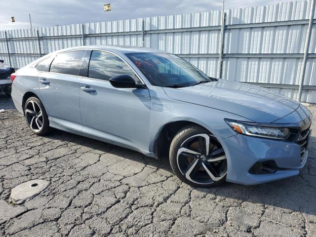 1HGCV2F38MA005511 - 2021 HONDA ACCORD SPORT GRAY photo 4