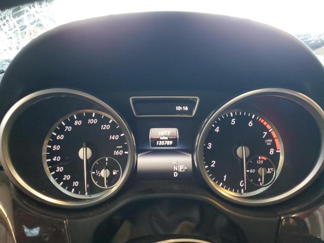 4JGDA5HB8EA314509 - 2014 MERCEDES-BENZ ML 350 4MATIC SILVER photo 9