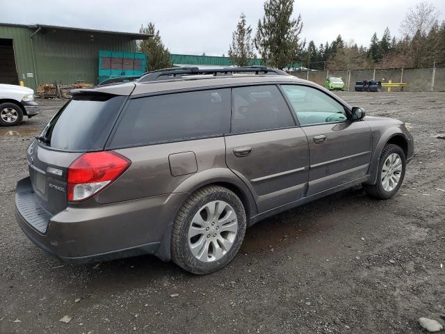 4S4BP66C097347224 - 2009 SUBARU OUTBACK 2.5I LIMITED BROWN photo 3