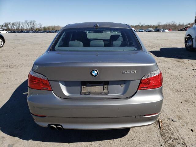 WBANW13568CK93220 - 2008 BMW 5 SERIES I ნაცრისფერი ფოტო 6