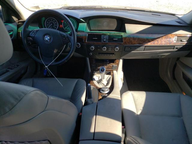 WBANW13568CK93220 - 2008 BMW 5 SERIES I ნაცრისფერი ფოტო 8