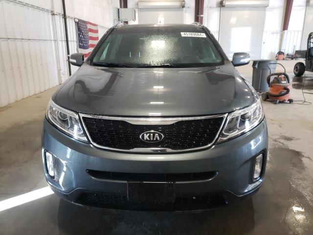 5XYKUDA73EG432311 - 2014 KIA SORENTO EX BLUE photo 5