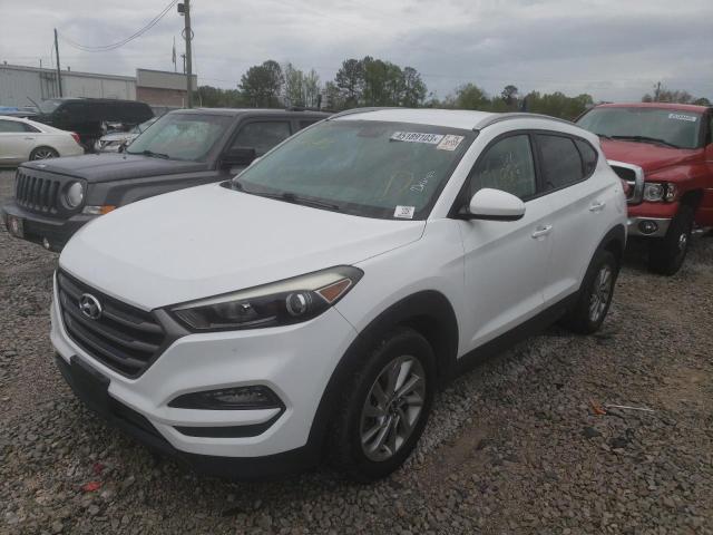 KM8J33A4XGU152123 - 2016 HYUNDAI TUCSON LIMITED WHITE photo 1