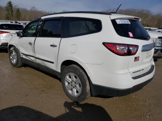 1GNKVFED9HJ156656 - 2017 CHEVROLET TRAVERSE LS WHITE photo 2