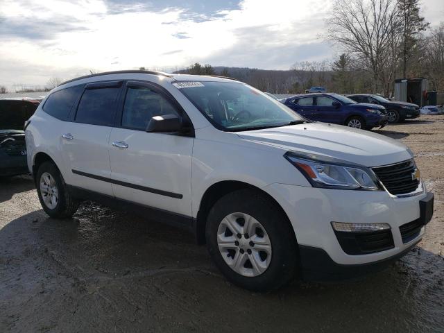 1GNKVFED9HJ156656 - 2017 CHEVROLET TRAVERSE LS WHITE photo 4