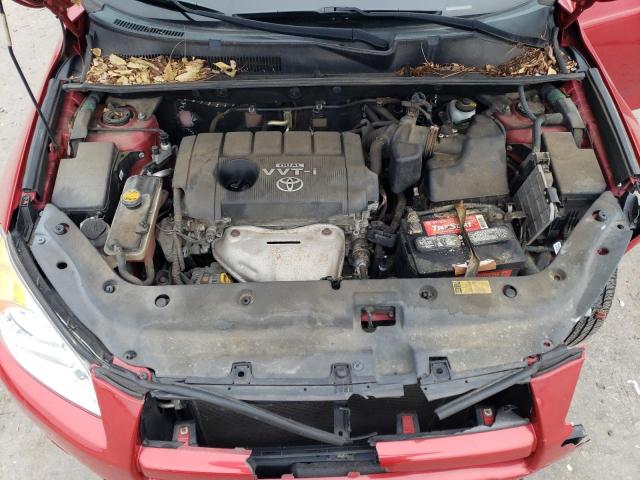 2T3ZF35V19W004059 - 2009 TOYOTA RAV4 RED photo 12