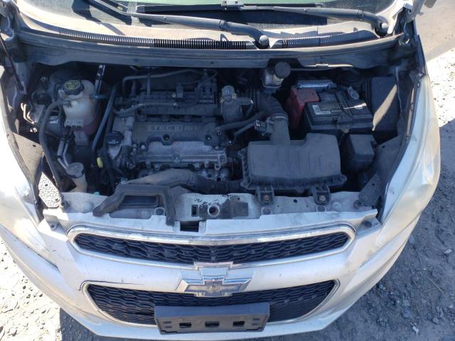 KL8CD6S97EC447214 - 2014 CHEVROLET SPARK 1LT SILVER photo 11