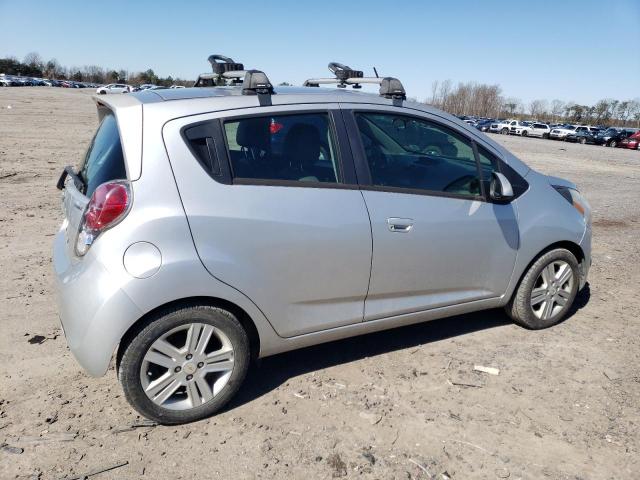 KL8CD6S97EC447214 - 2014 CHEVROLET SPARK 1LT SILVER photo 3