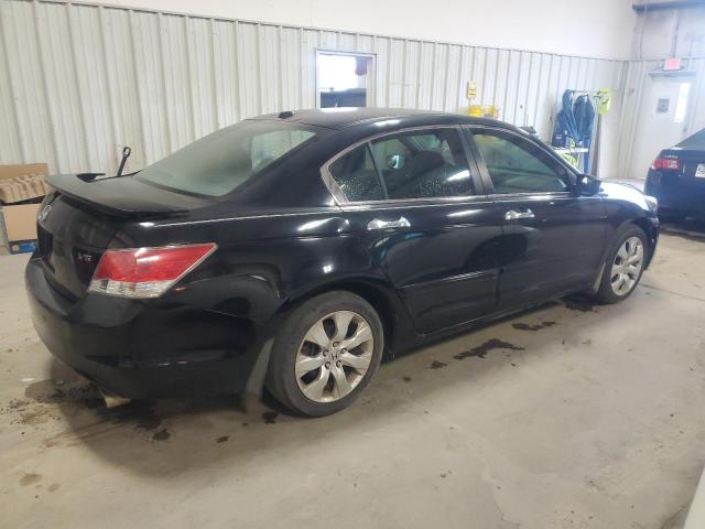 1HGCP368X9A042725 - 2009 HONDA ACCORD EXL BLACK photo 3