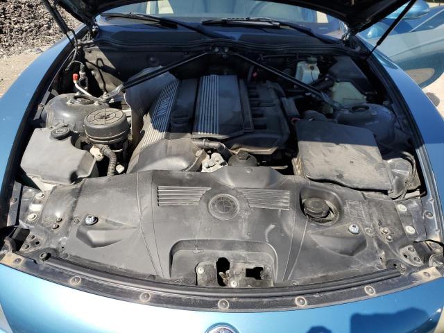 4USBT53404LU06256 - 2004 BMW Z4 3.0 BLUE photo 11