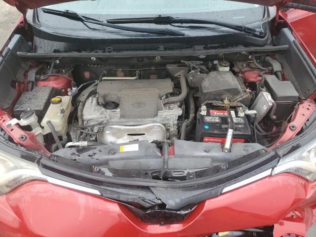 2T3WFREV1GW261709 - 2016 TOYOTA RAV4 XLE RED photo 12