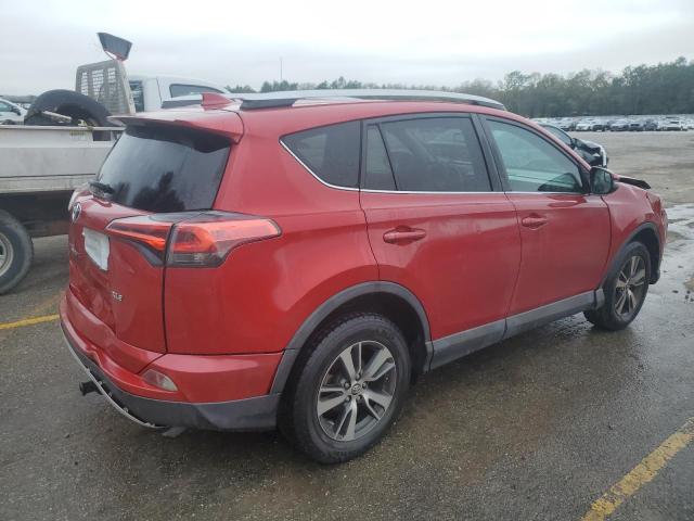 2T3WFREV1GW261709 - 2016 TOYOTA RAV4 XLE RED photo 3