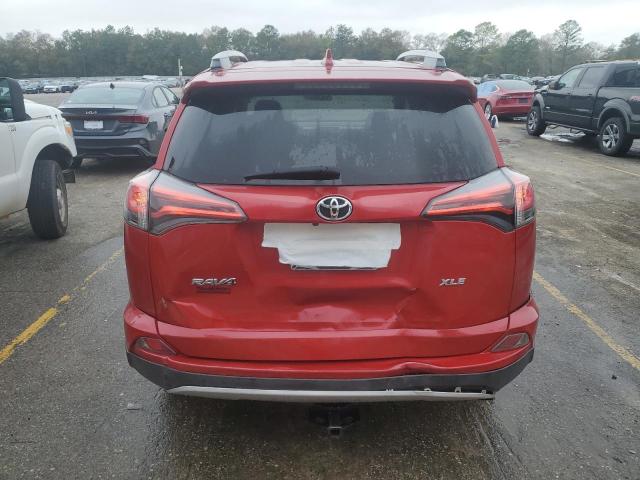 2T3WFREV1GW261709 - 2016 TOYOTA RAV4 XLE RED photo 6