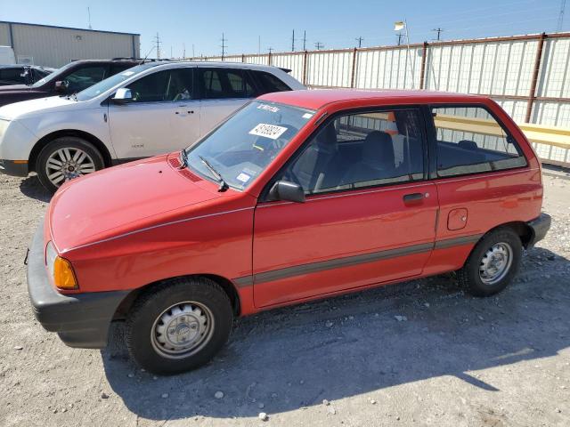 KNJBT06K9J6137992 - 1988 FORD FESTIVA L RED photo 1