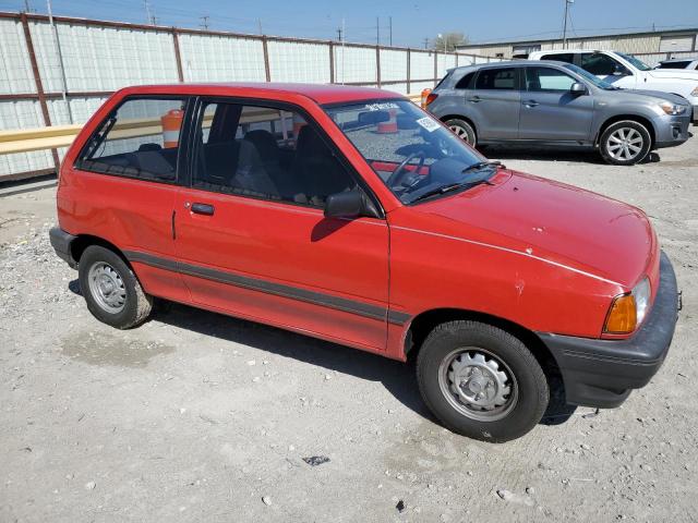 KNJBT06K9J6137992 - 1988 FORD FESTIVA L RED photo 4