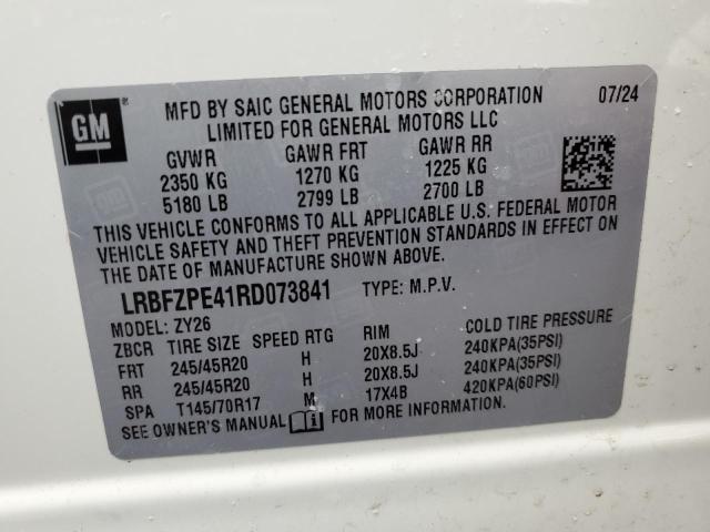 LRBFZPE41RD073841 - 2024 BUICK ENVISION ESSENCE Ağ foto 13