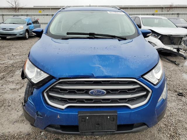 MAJ6S3GL2KC304671 - 2019 FORD ECOSPORT SE BLUE photo 5