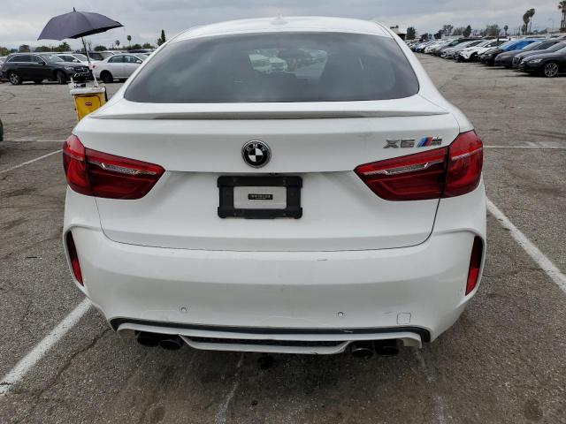 5YMKW8C56F0R42910 - 2015 BMW X6 M WHITE photo 6